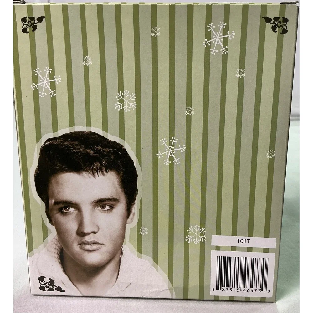 2008 Elvis Presley Jailhouse Rock Christmas Ornament Set American Greetings NIB